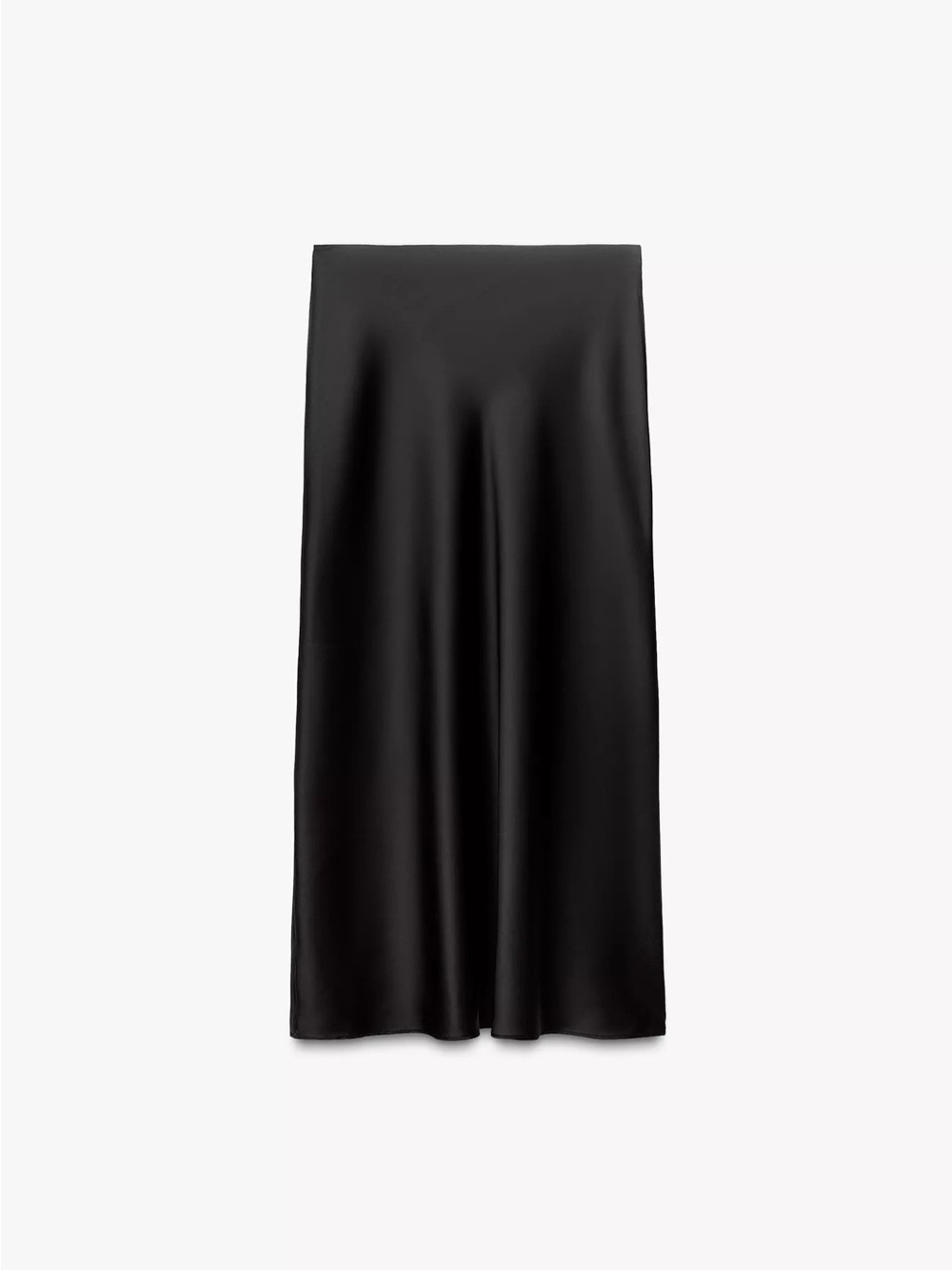 Brand New Zara Satin Midi Skirt